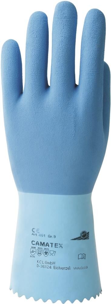 KLC Honeywell Chemikalienschutzhandschuh Camatex 451 Gr. 10 Produktbild KLC Honeywell Chemikalienschutzhandschuh Camatex 451 Gr. 10 bild 8
