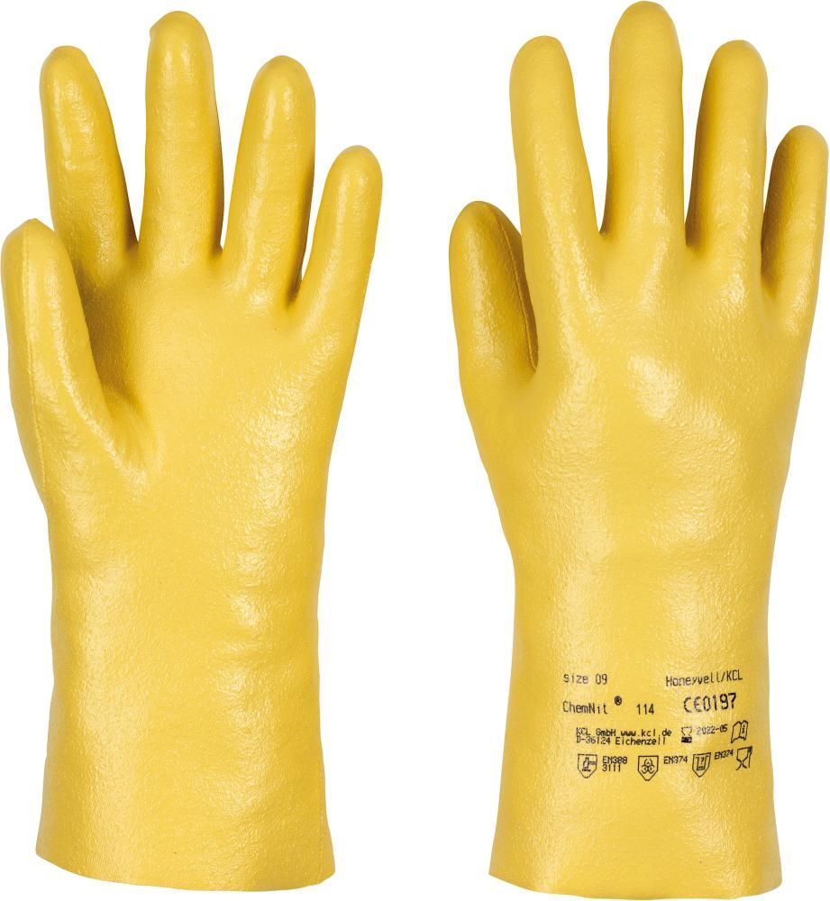 Honeywell Chemikalienschutzhandschuh ChemNit 114 Gr. 10 Produktbild Honeywell Chemikalienschutzhandschuh ChemNit 114 Gr. 10