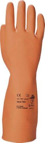 Honeywell Chemikalienschutzhandschuh Ideal 752 Größe 10 orange Produktbild Honeywell Chemikalienschutzhandschuh Ideal 752 Größe 10 orange