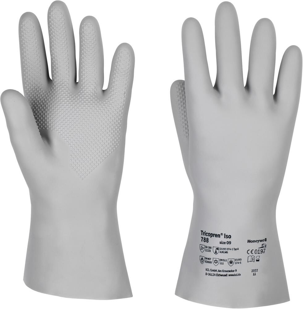 KLC Honeywell Chemikalienschutzhandschuh Tricpren ISO 788 Gr. 10 KLC Honeywell Chemikalienschutzhandschuh Tricpren ISO 788 Gr. 10