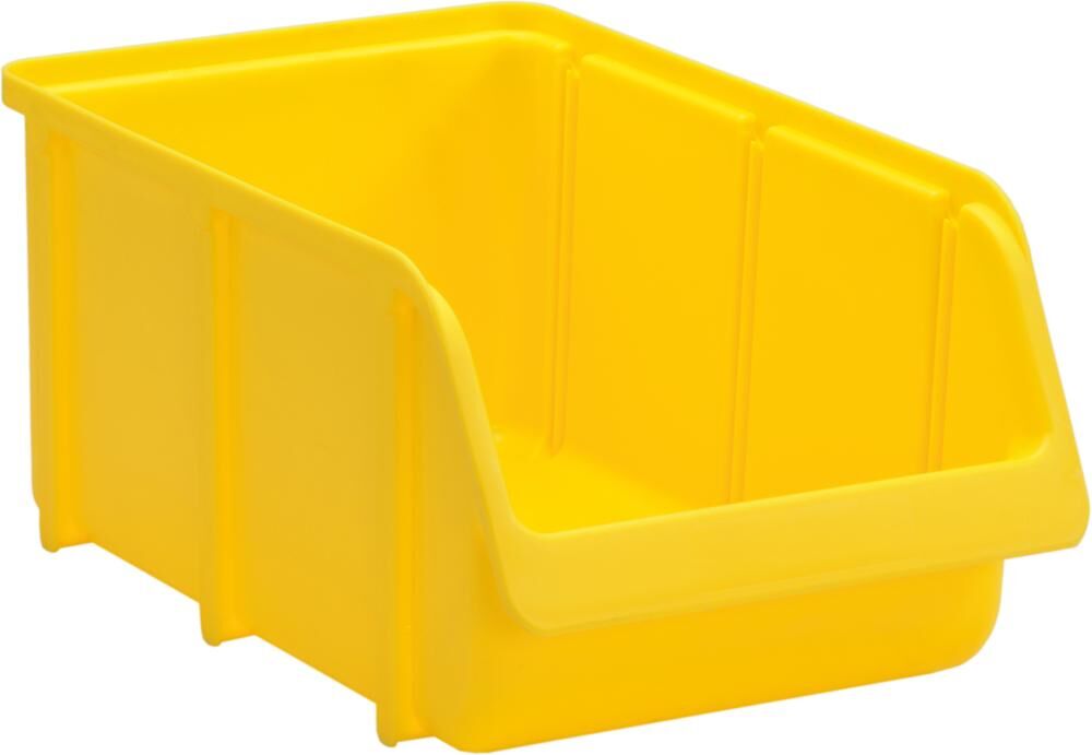 Hünersdorff Sichtbox Polypropylen Gr.4 gelb 207 x 155 x 332 mm Produktbild Hünersdorff Sichtbox Polypropylen Gr.4 gelb 207 x 155 x 332 mm