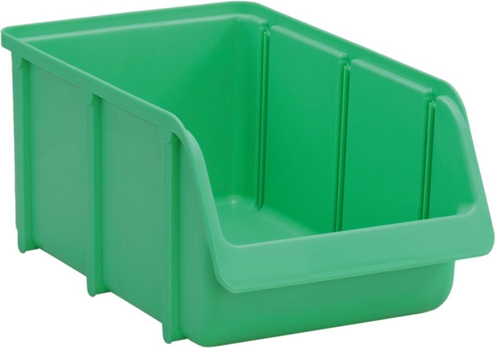 Hünersdorff Sichtbox Polypropylen Gr.4 grün 207 x 155 x 332 mm Produktbild Hünersdorff Sichtbox Polypropylen Gr.4 grün 207 x 155 x 332 mm