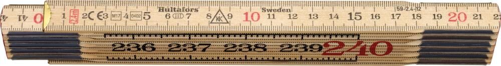 Hultafors Gliedermassstab Holz Nr. 59-2-10 Schwedenmeter Produktbild Hultafors Gliedermassstab Holz Nr. 59-2-10 Schwedenmeter