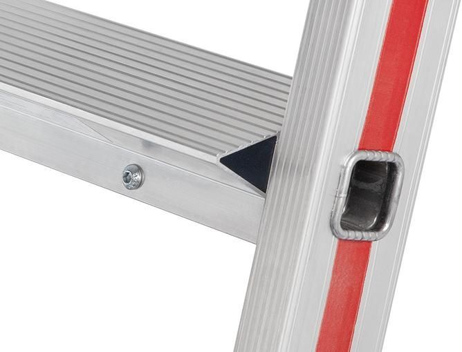 Hymer Aufsetzstufe 285 mm für Anlegeleiter mit Sprossenmaß 30x30 mm Produktbild Hymer Aufsetzstufe 285 mm für Anlegeleiter mit Sprossenmaß 30x30 mm bild 2