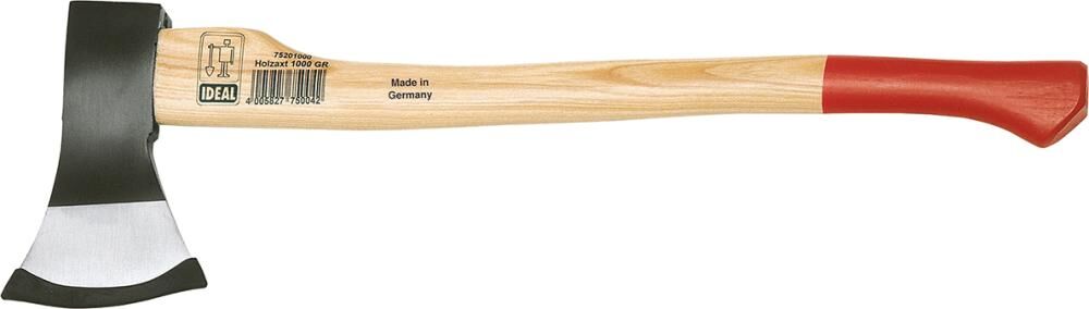 Idealspaten Holzaxt 1600 g nach DIN Kuhfußstiel Produktbild Idealspaten Holzaxt 1600 g nach DIN Kuhfußstiel