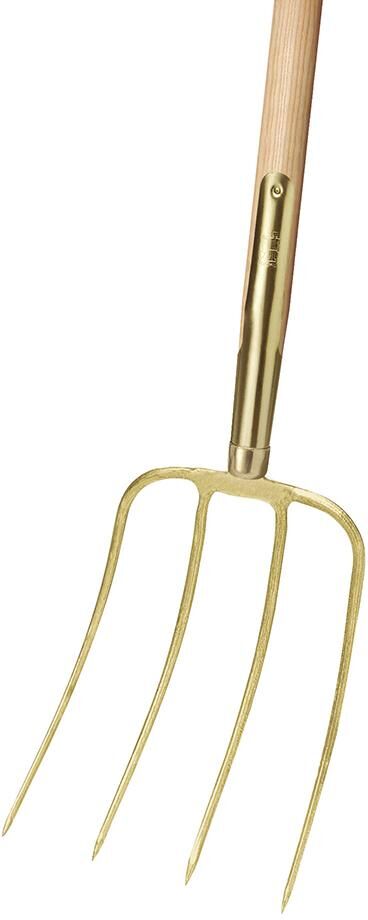 Idealspaten Dunggabel 4 Zinken Südstellung mit Stiel 1350 mm Produktbild Idealspaten Dunggabel 4 Zinken Südstellung mit Stiel 1350 mm