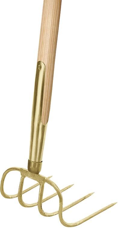 Idealspaten Dunghacke 4 Zinken mit Schienenzwinge Siel 135 cm Produktbild Idealspaten Dunghacke 4 Zinken mit Schienenzwinge Siel 135 cm