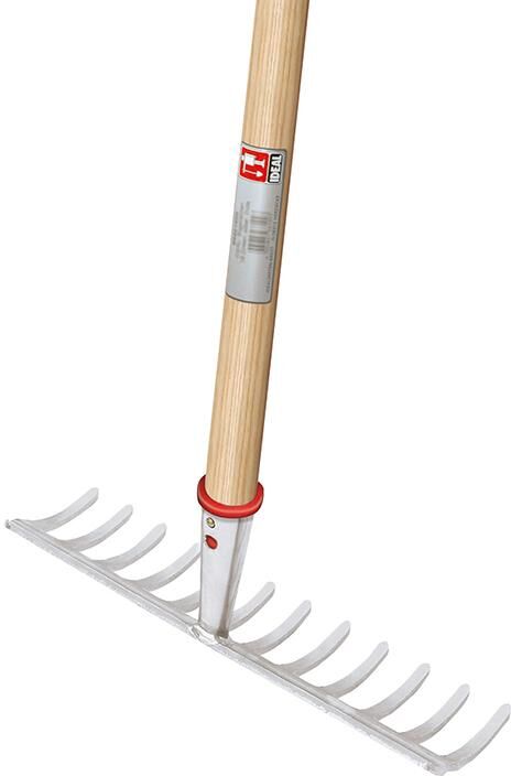 Idealspaten Gartenrechen 14 Zinken Arbeitsbreite 360 mm mit Stiel Produktbild Idealspaten Gartenrechen 14 Zinken Arbeitsbreite 360 mm mit Stiel
