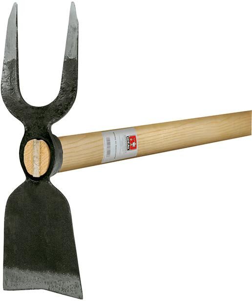 Idealspaten Häulein Breitblatt 2 Zinken mit Stiel 135 cm Produktbild Idealspaten Häulein Breitblatt 2 Zinken mit Stiel 135 cm