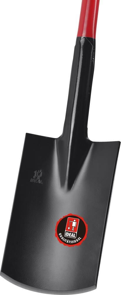 Idealspaten Kraftspaten Gärtner Form Größe 2 mit Stahlrohrstiel 92cm Produktbild Idealspaten Kraftspaten Gärtner Form Größe 2 mit Stahlrohrstiel 92cm
