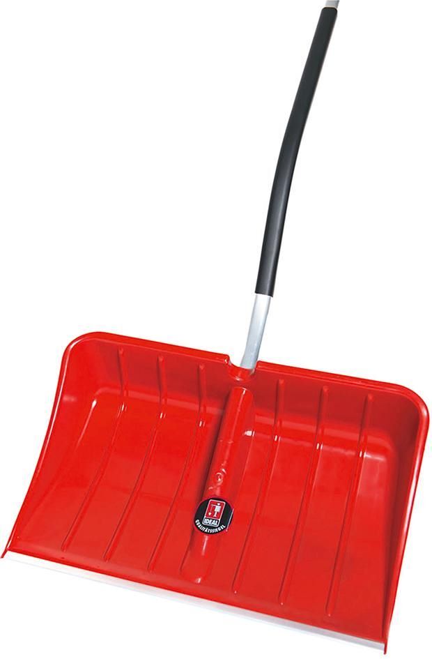 Idealspaten Schneeräumer Kunststoff 55 cm mit ergonomisch gebogenem Stiel Produktbild Idealspaten Schneeräumer Kunststoff 55 cm mit ergonomisch gebogenem Stiel