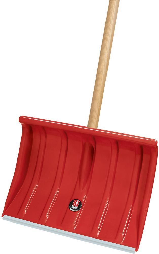 Idealspaten Schneeräumer Kunststoff 40 cm mit Stiel