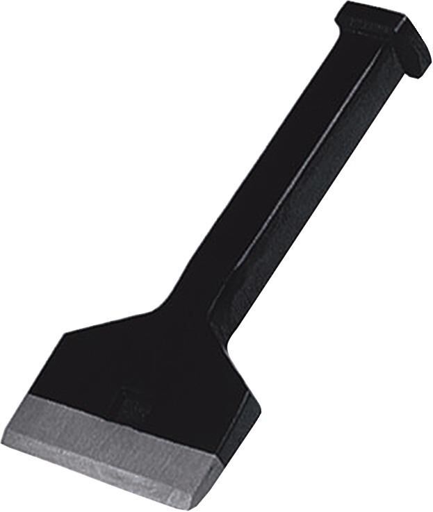 Idealspaten Setzeisen 80 mm schwarz lackiert Produktbild Idealspaten Setzeisen 80 mm schwarz lackiert