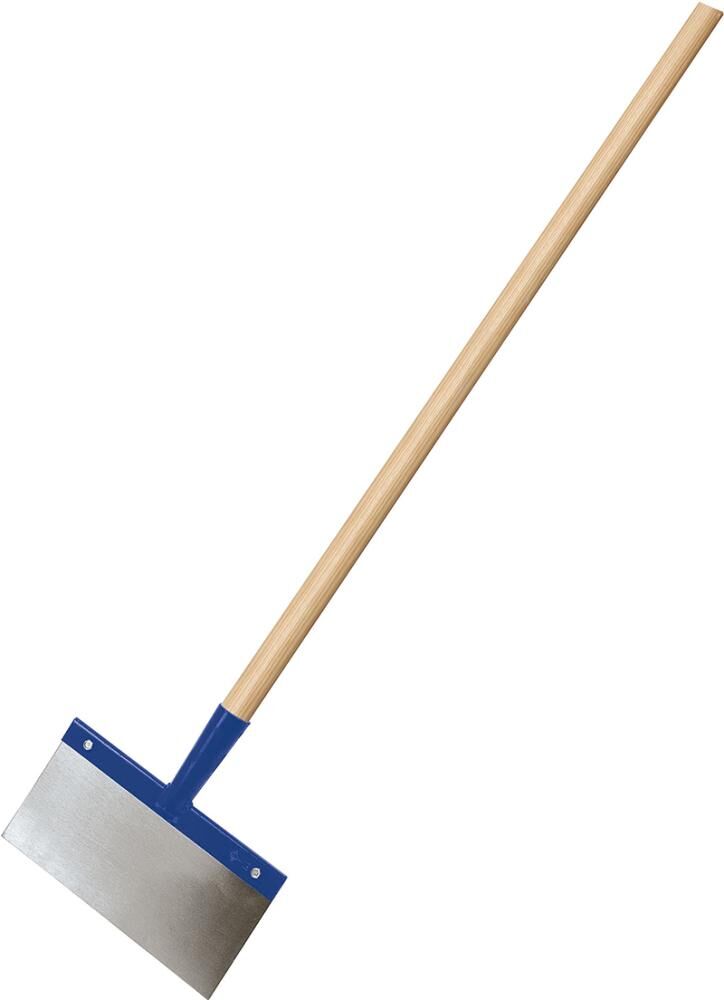 Idealspaten Stoßscharre 150 mm Federstahlblatt Stiel 120 cm