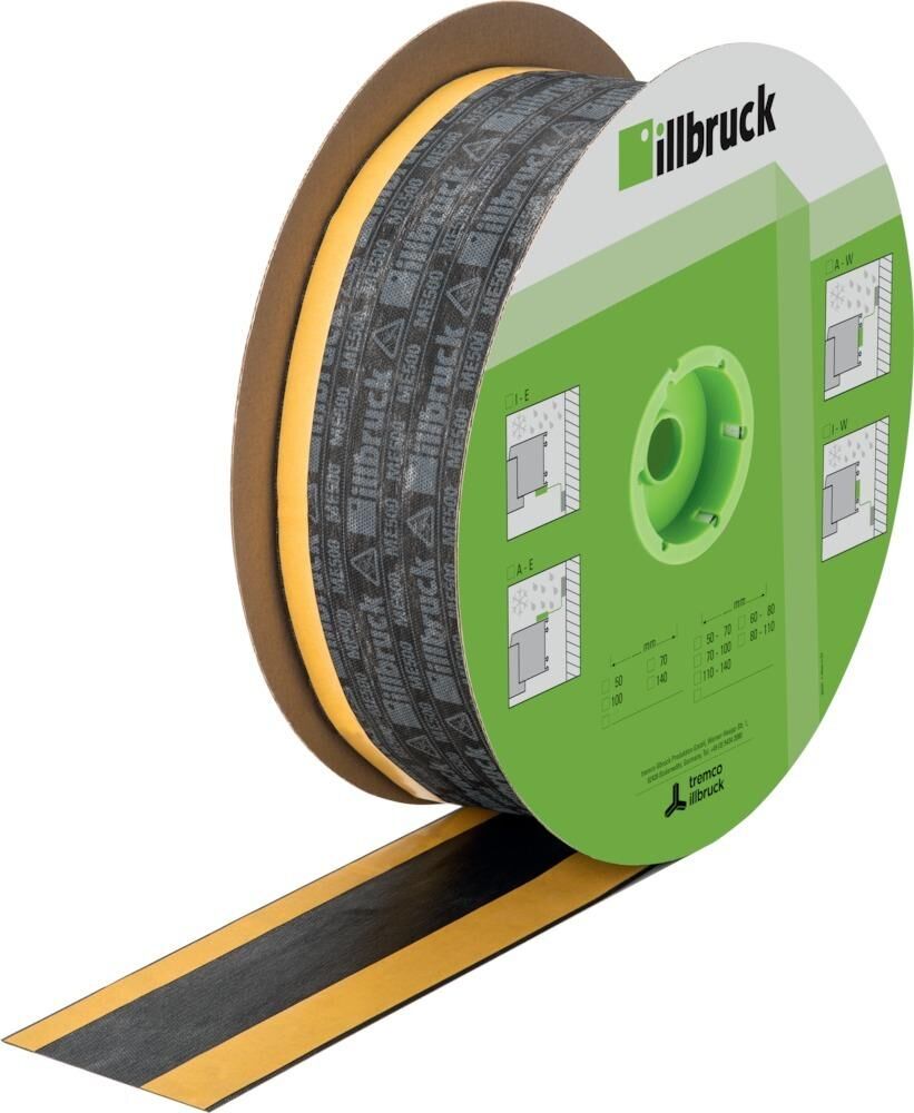 Illbruck Fensterfolie ME500 TwinAktiv 70 mm Rolle mit 50 Meter Produktbild Illbruck Fensterfolie ME500 TwinAktiv 70 mm Rolle mit 50 Meter