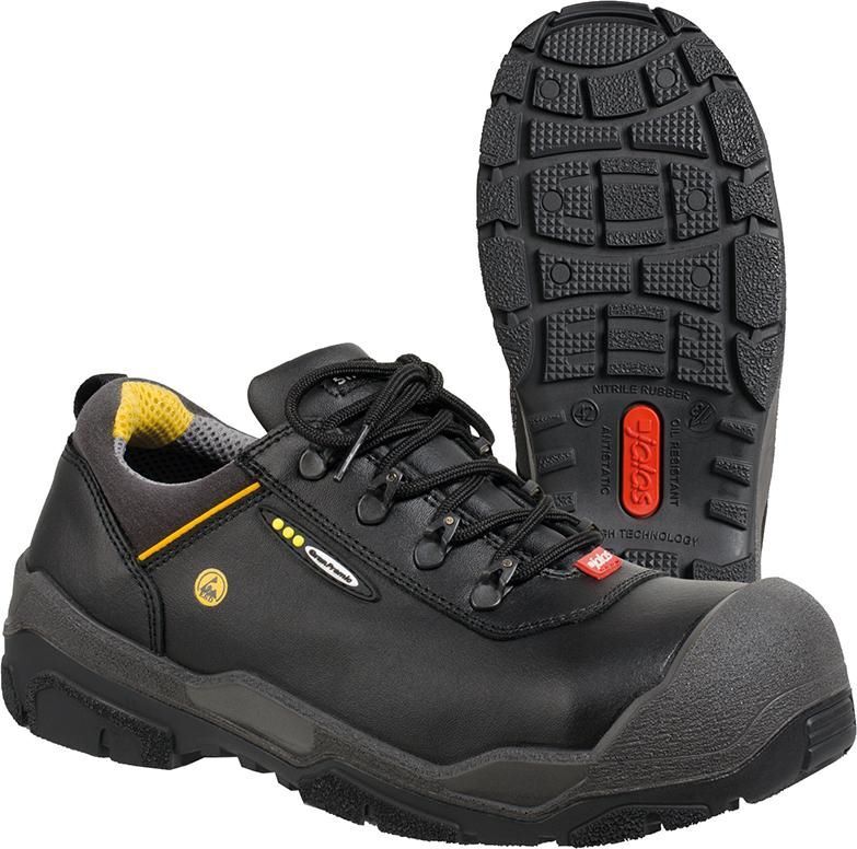 Jalas Halbschuh 1538 Terra schwarz grau gelb S3 Gr. 38 Jalas Halbschuh 1538 Terra schwarz grau gelb S3 Gr. 38