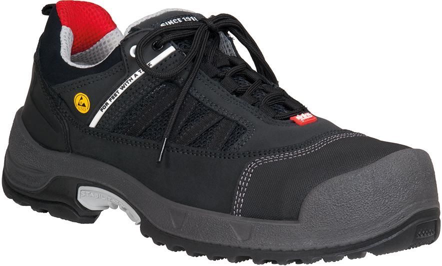 Jalas Halbschuh 3018 Zenit schwarz grau rot S3 Gr. 43 Produktbild Jalas Halbschuh 3018 Zenit schwarz grau rot S3 Gr. 43
