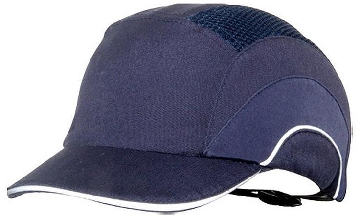 JSP Anstoßkappe marine mit 7 cm Schirm Produktbild JSP Anstoßkappe marine mit 7 cm Schirm