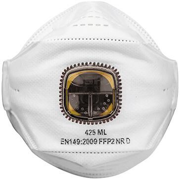 JSP Atemschutzmaske Springfit 425ML mit Ventil FFP2 Produktbild JSP Atemschutzmaske Springfit 425ML mit Ventil FFP2