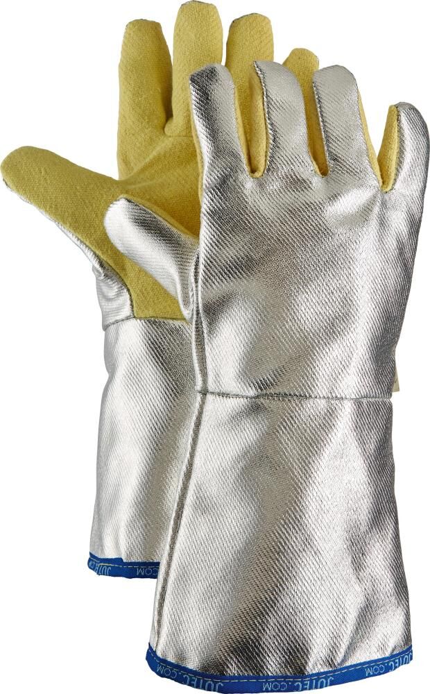 Jutec Hitzeschutzhandschuh Aramid Alu bis 1000 Grad 38 cm