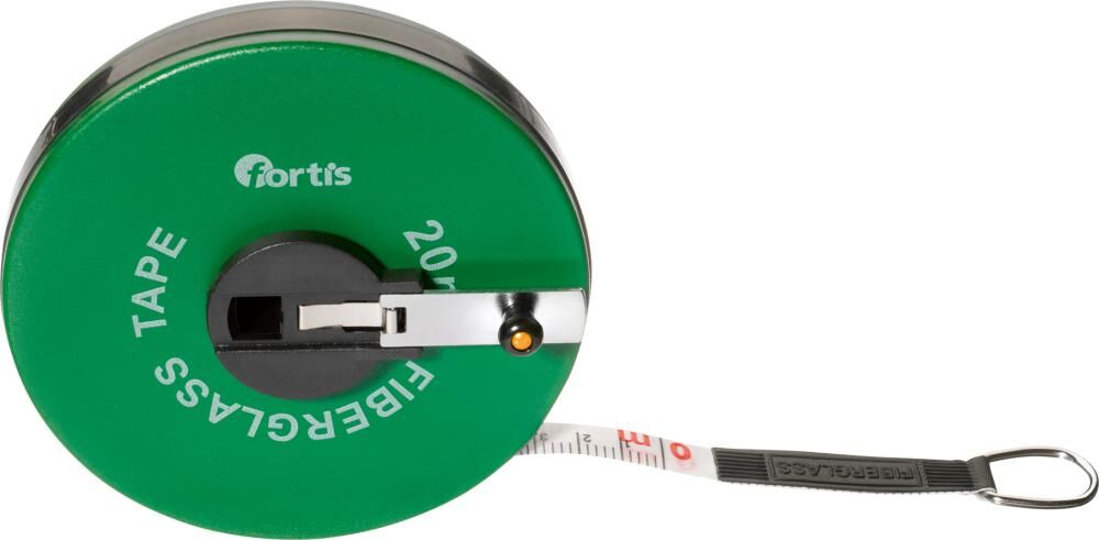 Fortis Kapselbandmaß Fiberglas 20mx15 mm Produktbild Fortis Kapselbandmaß Fiberglas 20mx15 mm