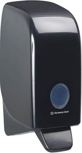 Kimberly-Clark Handreinigerspender Aqua Seifenspender Aquarius Kassette 1 Liter schwarz Produktbild Kimberly-Clark Handreinigerspender Aqua Seifenspender Aquarius Kassette 1 Liter schwarz