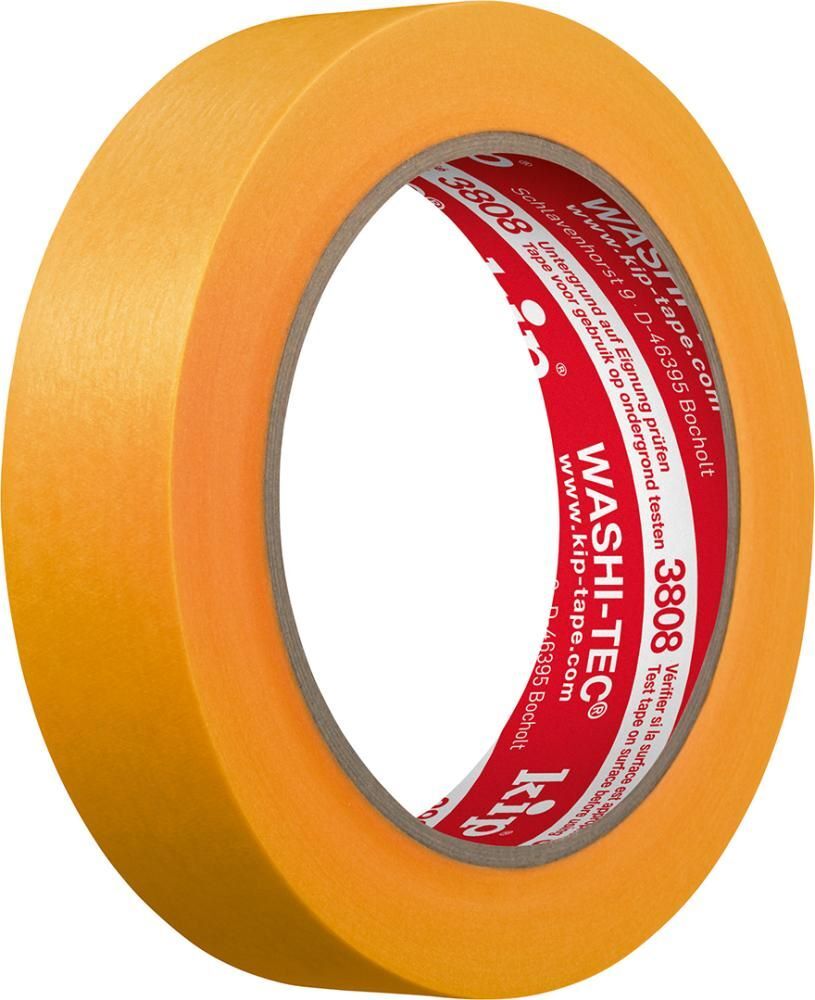 Kip Spezialabdeckband WashiTec Premium 3808 24 mm Rolle mit 50 Meter Kip Spezialabdeckband WashiTec Premium 3808 24 mm Rolle mit 50 Meter
