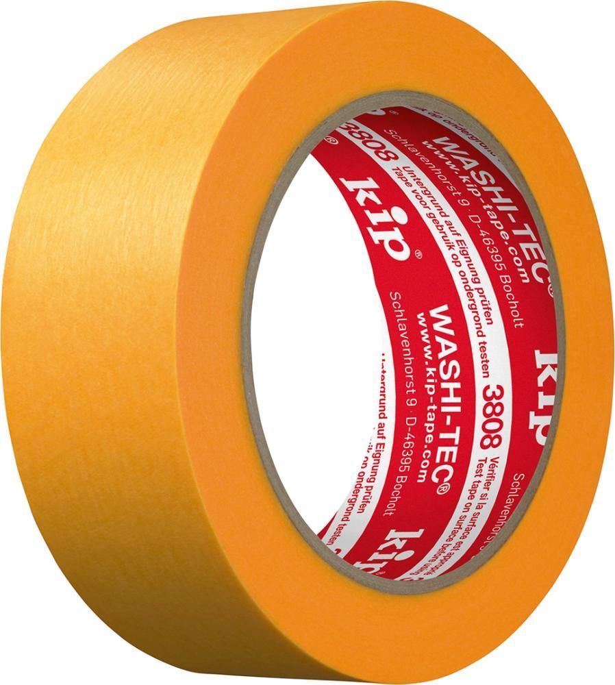 Kip Spezialabdeckband WashiTec Premium 3808 36 mm Rolle mit 50 Meter Produktbild Kip Spezialabdeckband WashiTec Premium 3808 36 mm Rolle mit 50 Meter