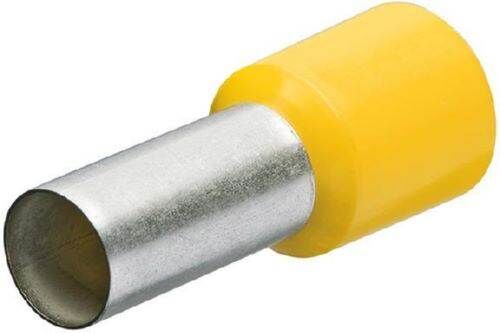Knipex Aderendhülse DIN 46228-4 Länge 12,0 mm x 6,00 mm2 Pack mit 100 Stück Produktbild Knipex Aderendhülse DIN 46228-4 Länge 12,0 mm x 6,00 mm2 Pack mit 100 Stück