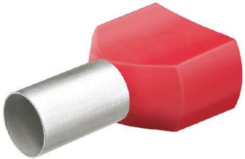 Knipex Aderendhülse TWIN 12 mm x 2x1,00 mm2 Pack mit 50 Stück Knipex Aderendhülse TWIN 12 mm x 2x1,00 mm2 Pack mit 50 Stück