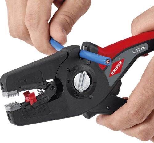 Knipex Abisolierzange automatik PreciStrip 16 1252 195 mm Produktbild Knipex Abisolierzange automatik PreciStrip 16 1252 195 mm bild 3