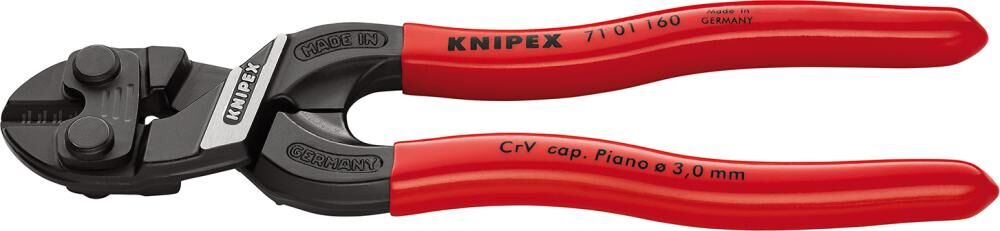 Knipex Bolzenabschneider Mini mit Kunststoffgriffen 160 mm Produktbild Knipex Bolzenabschneider Mini mit Kunststoffgriffen 160 mm