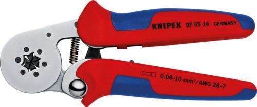 Knipex Crimp Hebelzange 975514 für Aderendhülsen selbsteinstellend Produktbild Knipex Crimp Hebelzange 975514 für Aderendhülsen selbsteinstellend