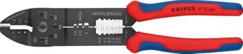 Knipex Crimpzange 9722 240 mm 0,75 bis 6 mm2 Produktbild Knipex Crimpzange 9722 240 mm 0,75 bis 6 mm2