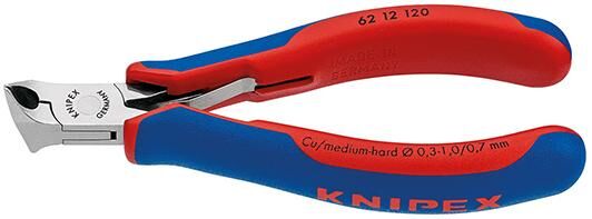 Knipex Schrägschneider Elektronik poliert 120 mm Produktbild Knipex Schrägschneider Elektronik poliert 120 mm