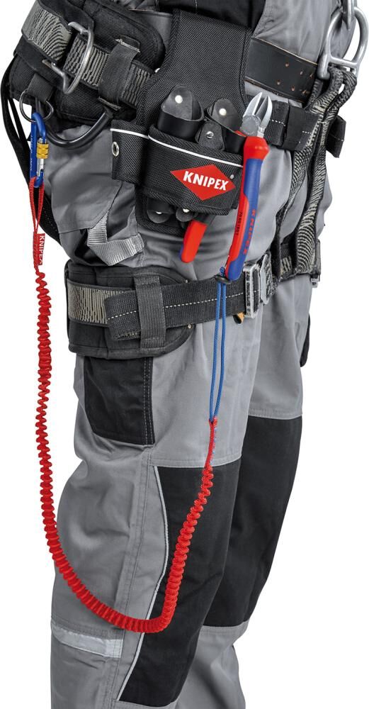 Knipex Fangleine Sicherungsleine T BK 1,5 Meter Produktbild Knipex Fangleine Sicherungsleine T BK 1,5 Meter bild 2