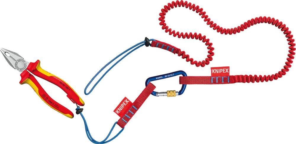 Knipex Fangleinen Set TT Sicherungssystem 6 Teile Produktbild Knipex Fangleinen Set TT Sicherungssystem 6 Teile bild 2