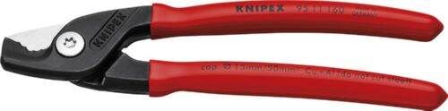 Knipex Kabelschere StepCut 9511 160 mm schlanke Kopfform Produktbild Knipex Kabelschere StepCut 9511 160 mm schlanke Kopfform