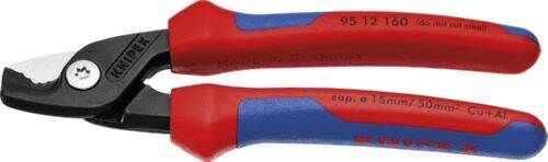 Knipex Kabelschere StepCut 9512 160 mm schlanke Kopfform Produktbild Knipex Kabelschere StepCut 9512 160 mm schlanke Kopfform