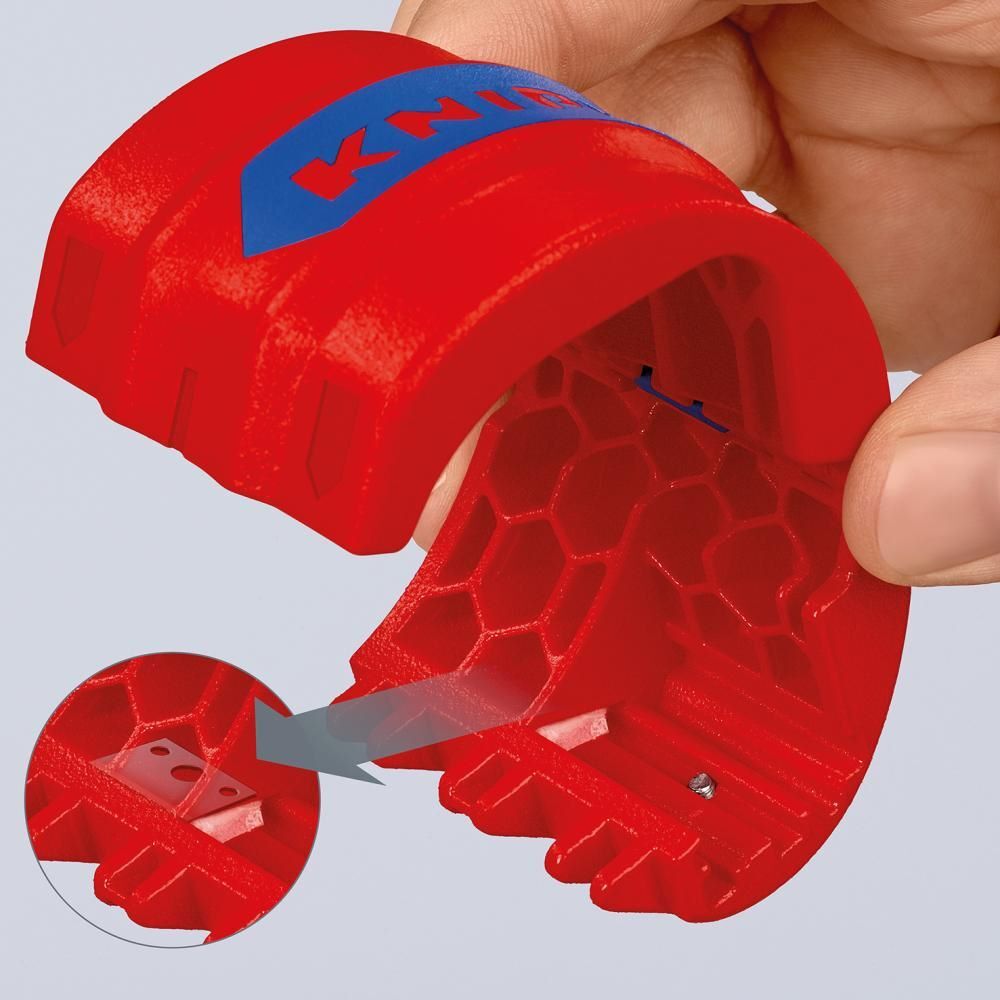 Knipex Kunststoffrohr Schneider 20 bis 50 mm und Tropfhülsen Knipex Kunststoffrohr Schneider 20 bis 50 mm und Tropfhülsen