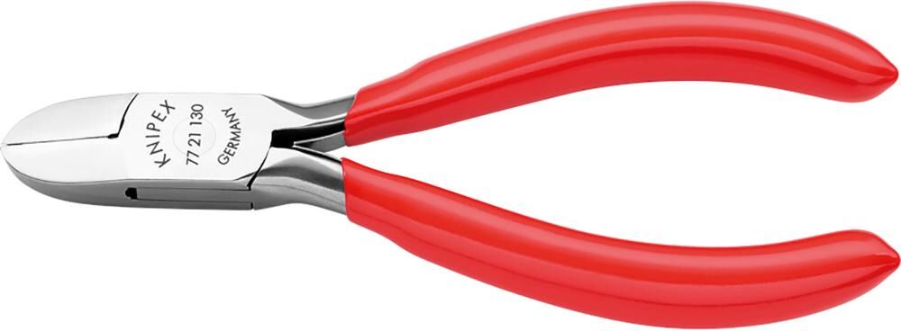 Knipex Seitenschneider Elektronik mit Fase 115 mm Produktbild Knipex Seitenschneider Elektronik mit Fase 115 mm
