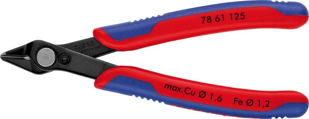 Knipex Seitenschneider Elektronik Super Knips Form6 140 mm Produktbild Knipex Seitenschneider Elektronik Super Knips Form6 140 mm