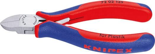 Knipex Seitenschneider für Kunststoff mit Mehrkomponenten Griffen 125 mm