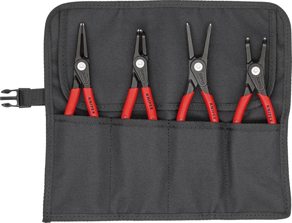 Knipex Sicherungsringzangen Präzisionssatz in Rolltasche 4 Teile Produktbild Knipex Sicherungsringzangen Präzisionssatz in Rolltasche 4 Teile