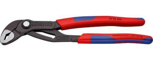 Knipex Wasserpumpenzange 8702 Cobra 250 mm mit Kunststoffgriff Produktbild Knipex Wasserpumpenzange 8702 Cobra 250 mm mit Kunststoffgriff