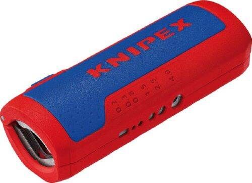 Knipex Wellenrohrschneider 902202SB TwistCut mit Abisoliermesser Produktbild Knipex Wellenrohrschneider 902202SB TwistCut mit Abisoliermesser