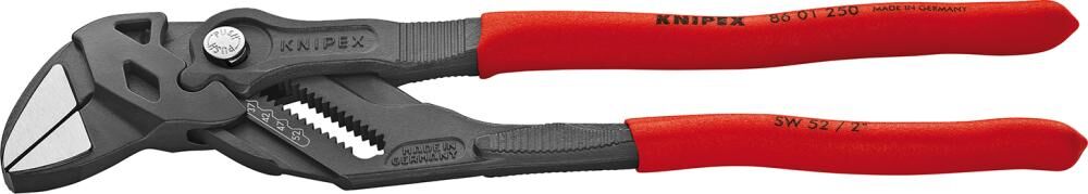 Knipex Zangenschlüssel schwarz 250 mm nit Kunststoffgriff Produktbild Knipex Zangenschlüssel schwarz 250 mm nit Kunststoffgriff