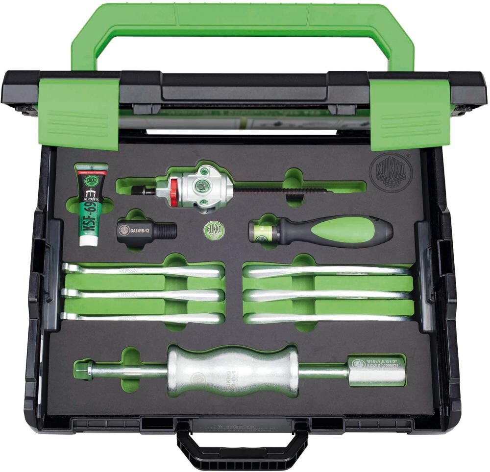 Kukko Kombi Abzieher mit Sperrmechanismus 3 armig Produktbild Kukko Kombi Abzieher mit Sperrmechanismus 3 armig