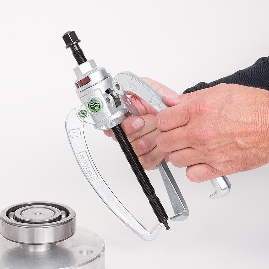 Kukko Kombi Abzieher mit Sperrmechanismus 3 armig Produktbild Kukko Kombi Abzieher mit Sperrmechanismus 3 armig bild 6