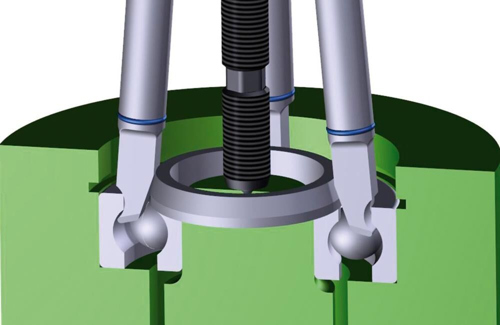 Kukko Kugellagerabzieher Satz PULLPO K-70-B Produktbild Kukko Kugellagerabzieher Satz PULLPO K-70-B bild 5